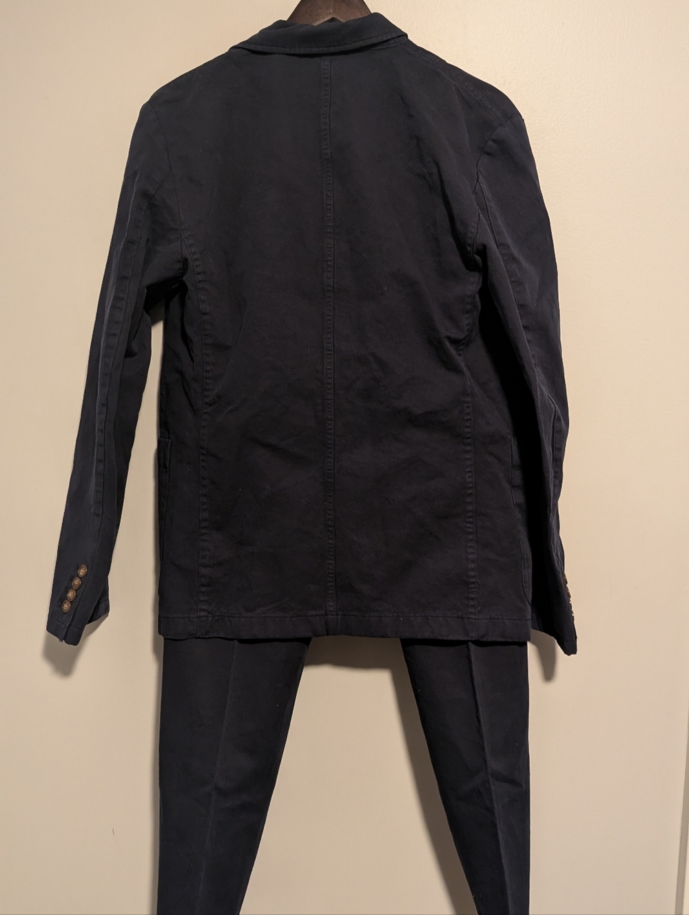 NWT J. Crew Garment-Dyed Cotton-Linen Blend Chino Suit Jacket - Picture 14 of 14